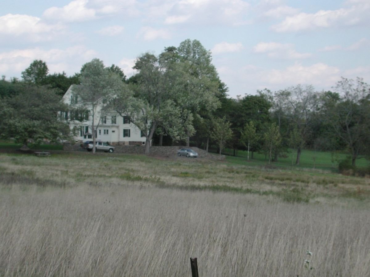 River Road is lined with a pastoral landscape on the western flank of the Millstone River Valley.